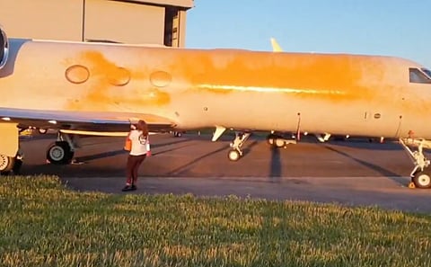 Stansted Airport Vandalism